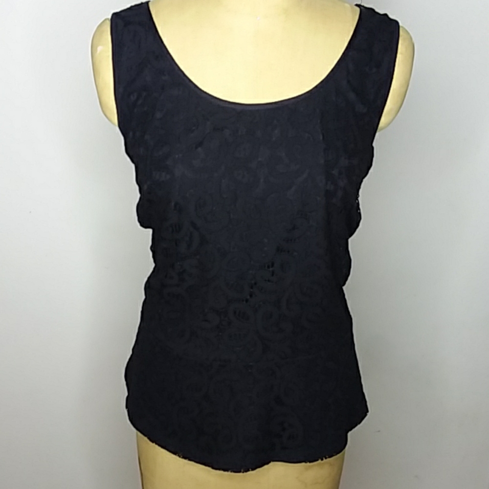 Lane Bryant Flower poplin top